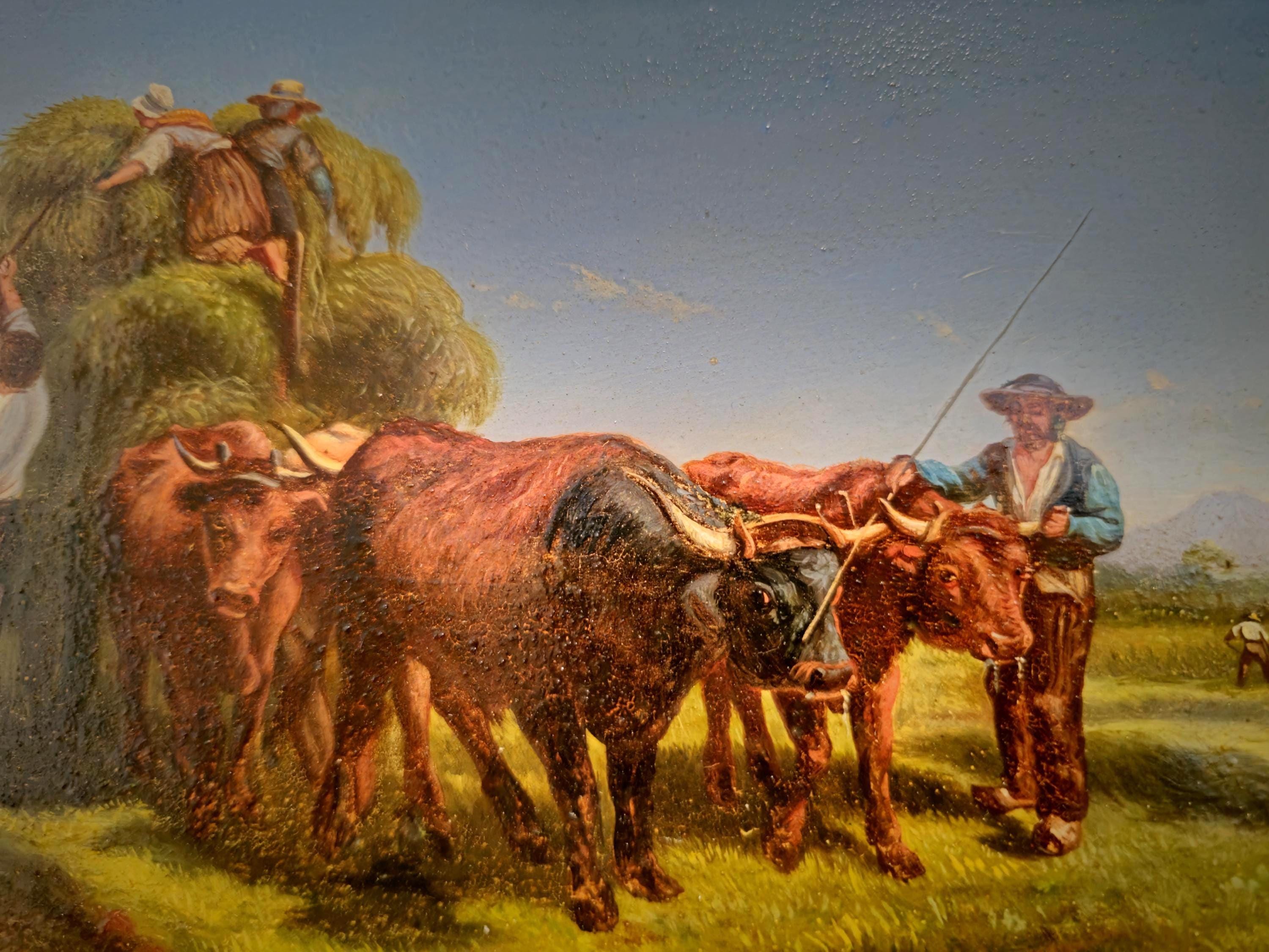 イタリア アンティーク 油絵 L1040735_470a99e3-d9ec-433c-