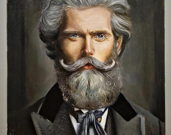 アメリカUSAインポート品*画家Nicol作*直筆サイン入り 特大 油彩 絵画