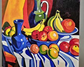 油絵　果物　インテリア家具 油絵 果物 インテリア家具 果物』 絵画 油絵 作品 アート