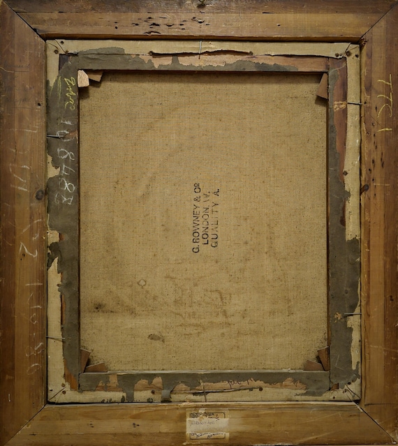 アンティーク 絵 アンティーク オランダ ダーク ムーディ 静物油絵、19 世紀