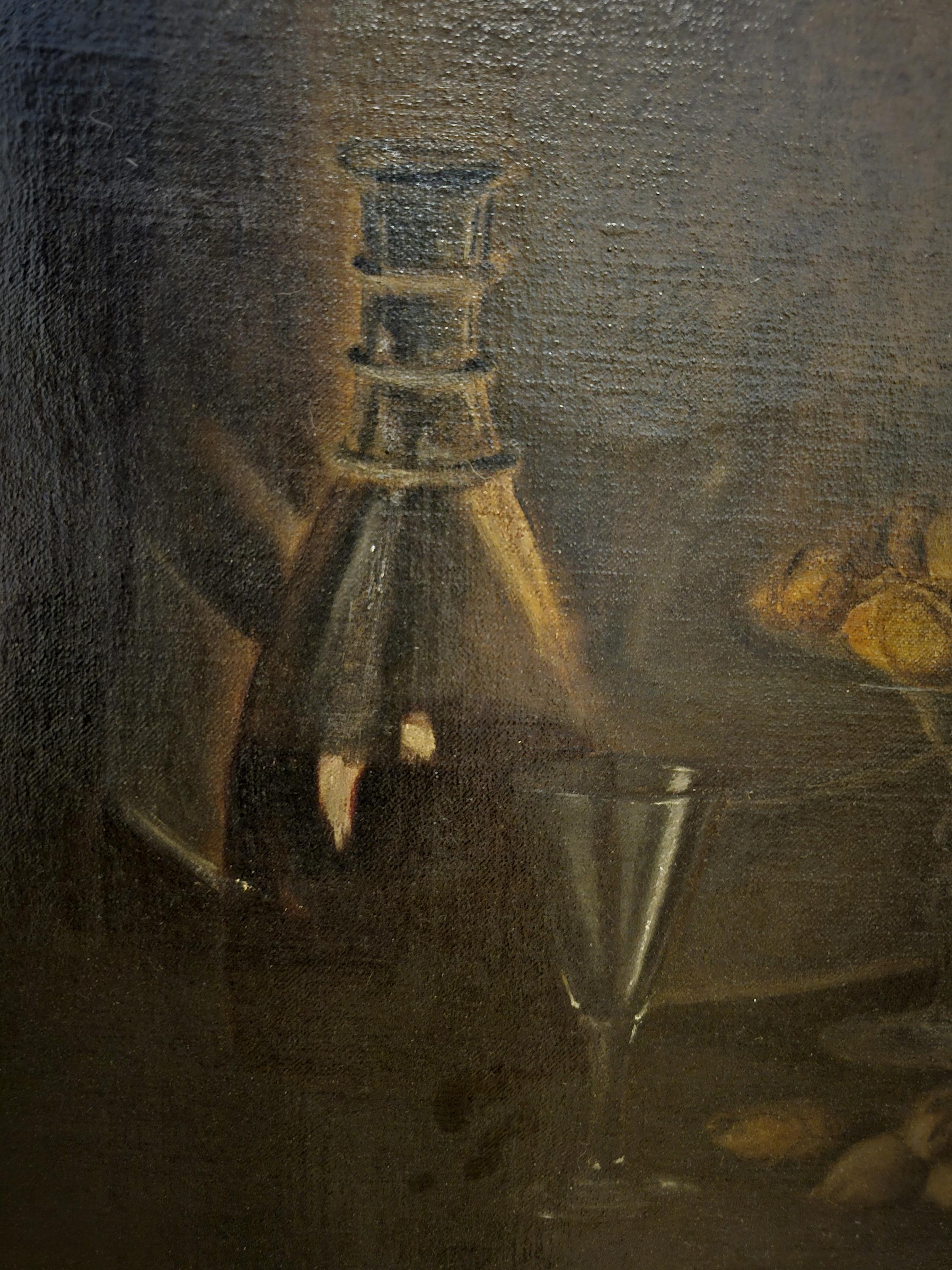 アンティーク 油絵 静物 油絵・10/アンティーク静物画 油彩果物 アート