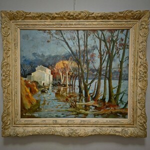 フランス　アンティーク　絵画　油絵 Yahoo!オークション - フランスアンティーク 絵画 油絵 静物画