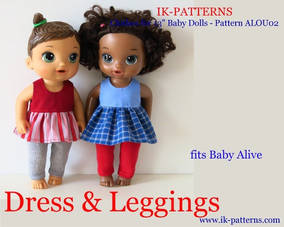baby alive doll clothes patterns