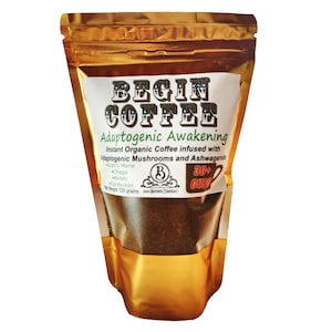 Mushroom Infused Organic Coffee with Ashwagandha