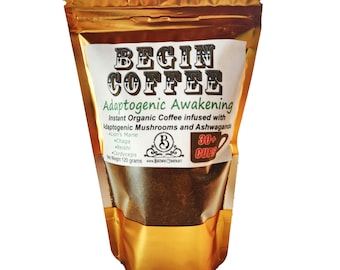 Mushroom Infused Organic Coffee with Ashwagandha