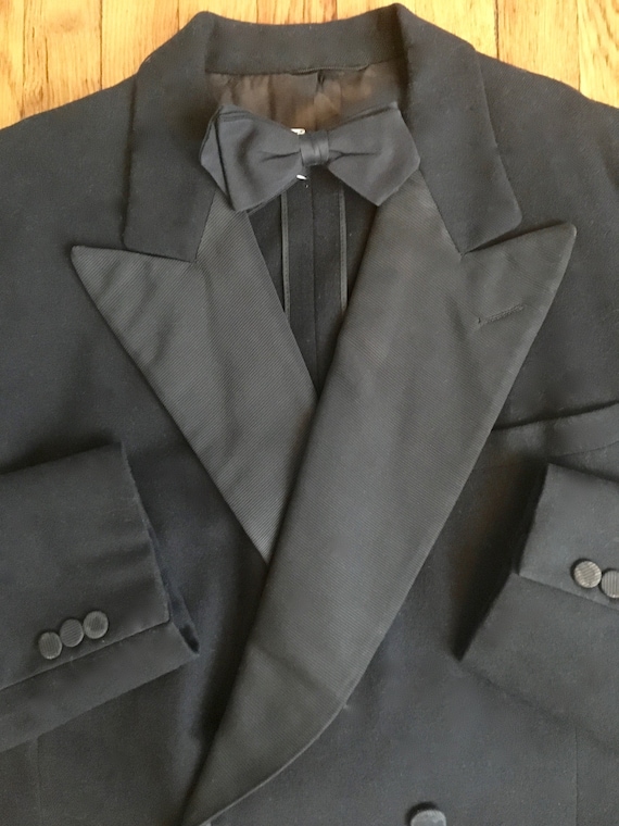 1930's Mens Formal Double Breasted Tuxedo Suit/Jac