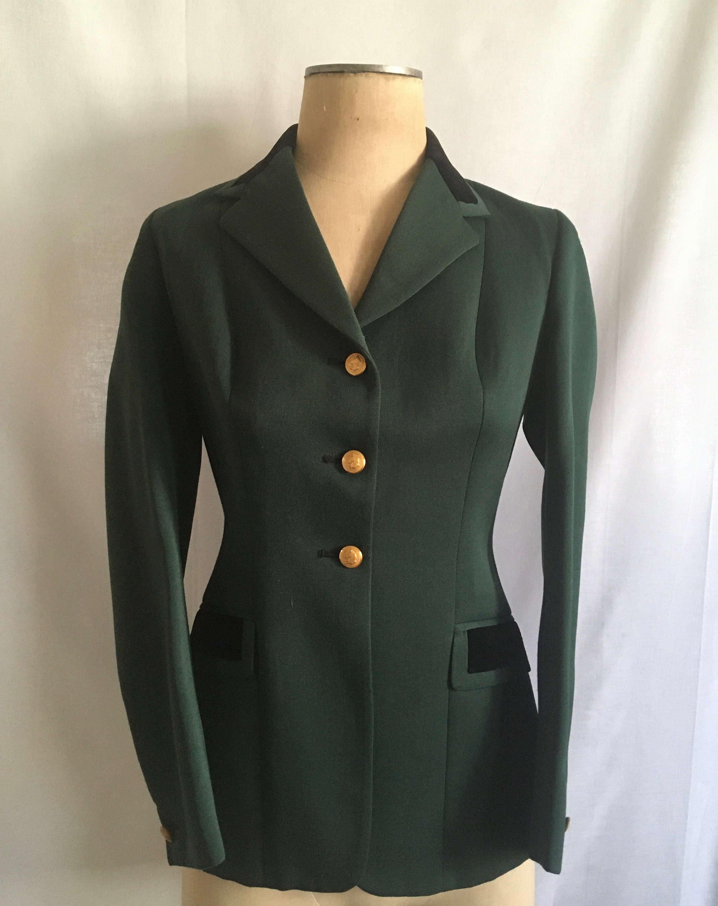 40s Hunter Green Pytchley Hunt Coat 
