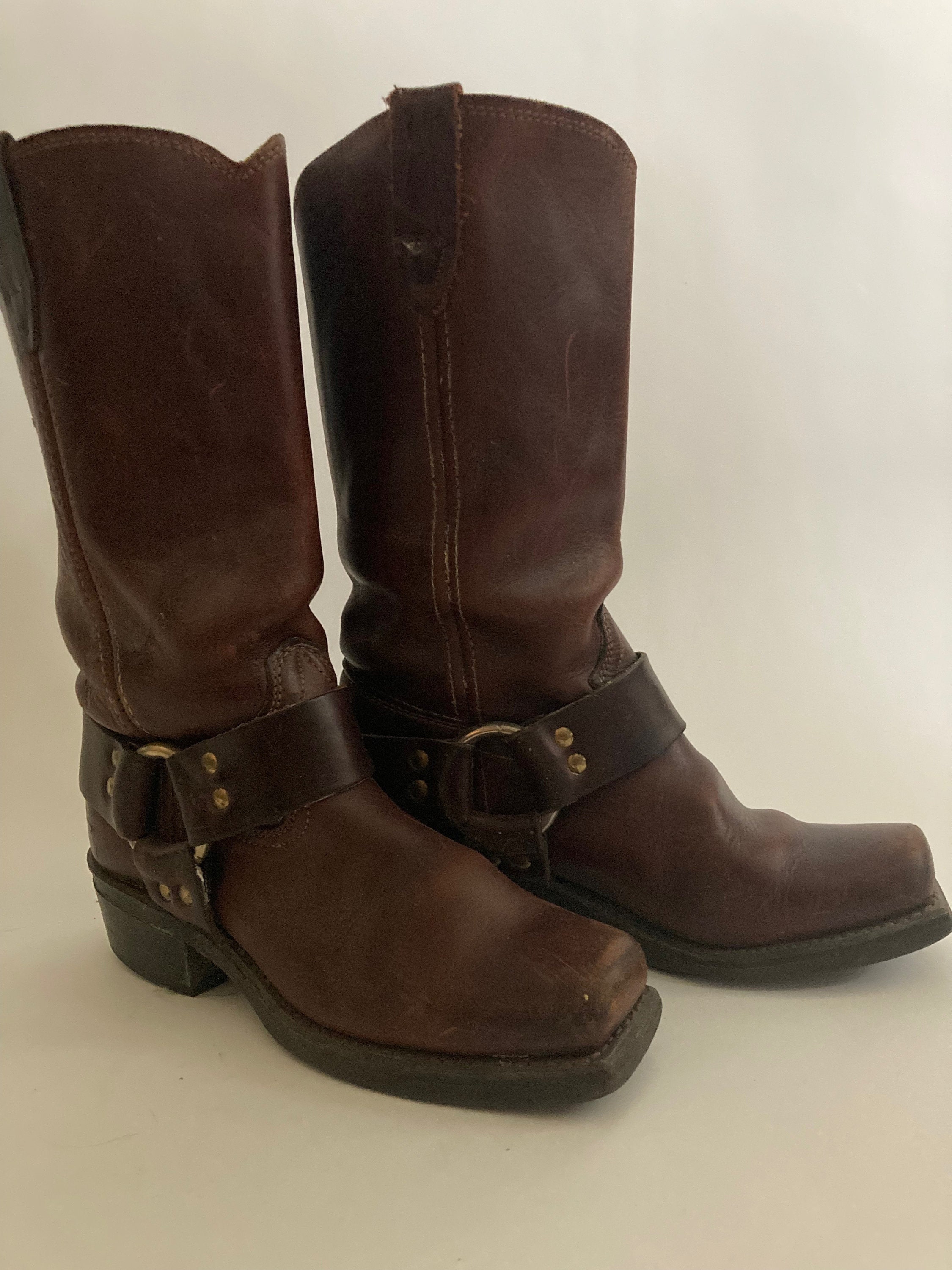 womens harness motorcycle boots