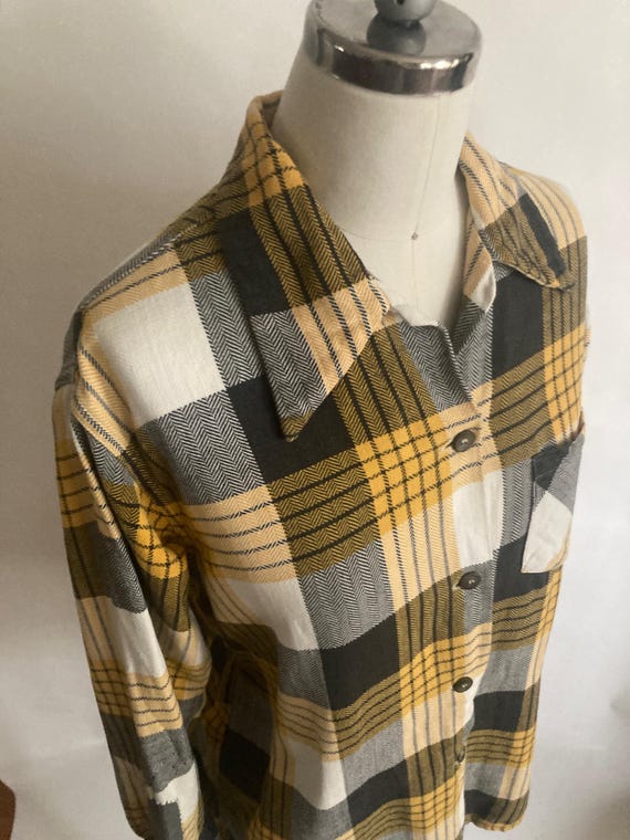 1940s/40s Vintage Simtex Sanforized Cotton Woven … - image 4