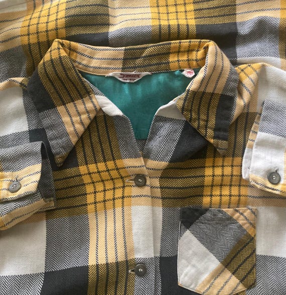 1940s/40s Vintage Simtex Sanforized Cotton Woven … - image 8