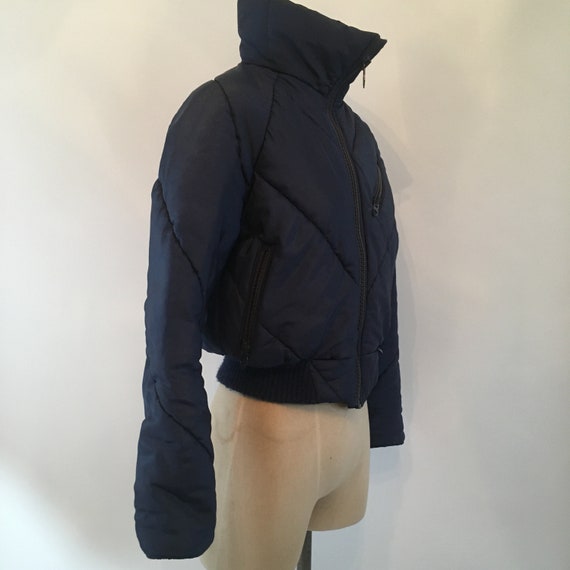 1970's/1980's Serac Navy Blue Ski Jacket/Vintage P