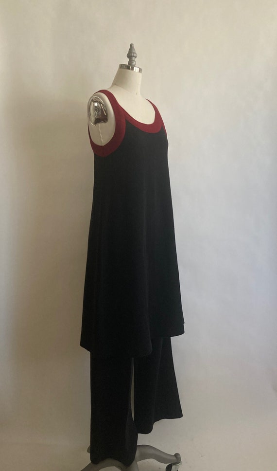 1970s Voguester Jr. Wool Jersey Knit Bellbottoms and Trapeze Dress Set/vintage Wool Pant Suit/rw - Etsy 1970s Voguester Jr. Wool Jersey Knit Bellbottoms and Trapeze Dress Set/vintage Wool Pant Suit/rw - Etsy