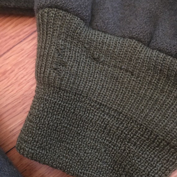 Vietnam Era Olive Drab Wool Military Womens Cold Weat… Gem