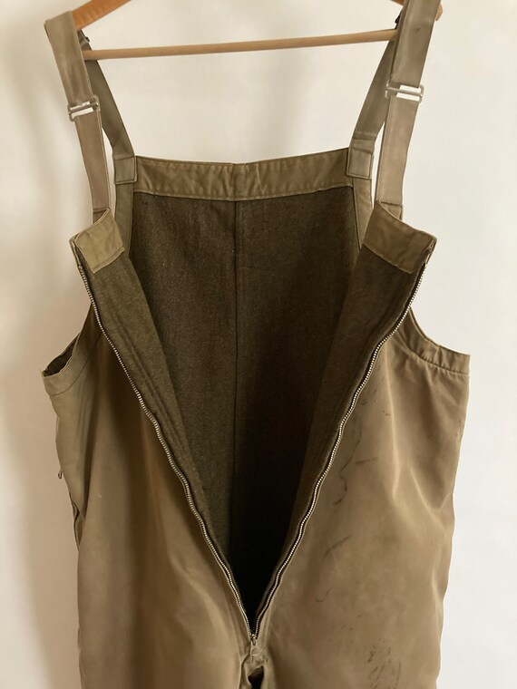 WW2 First Pattern Winter Wool Lined Tankers Overa… - image 5