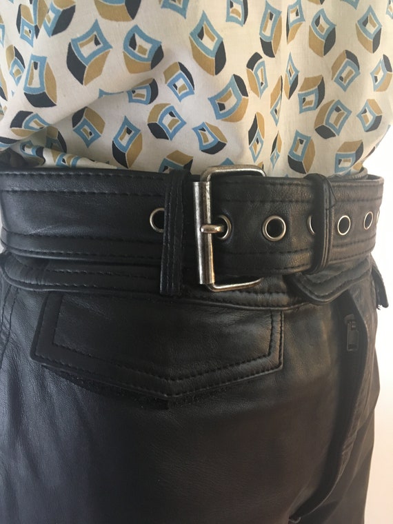 1980s/80s Womens Hein Gericke for Harley Davidson High Waist 