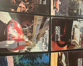 Vintage Corvette News Magazines - 1960's & 1970's