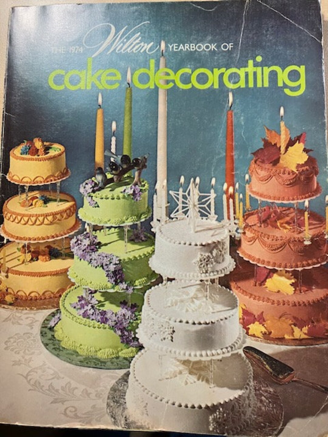 The 1974 Wilton Yearbook of Cake Decorating Etsy