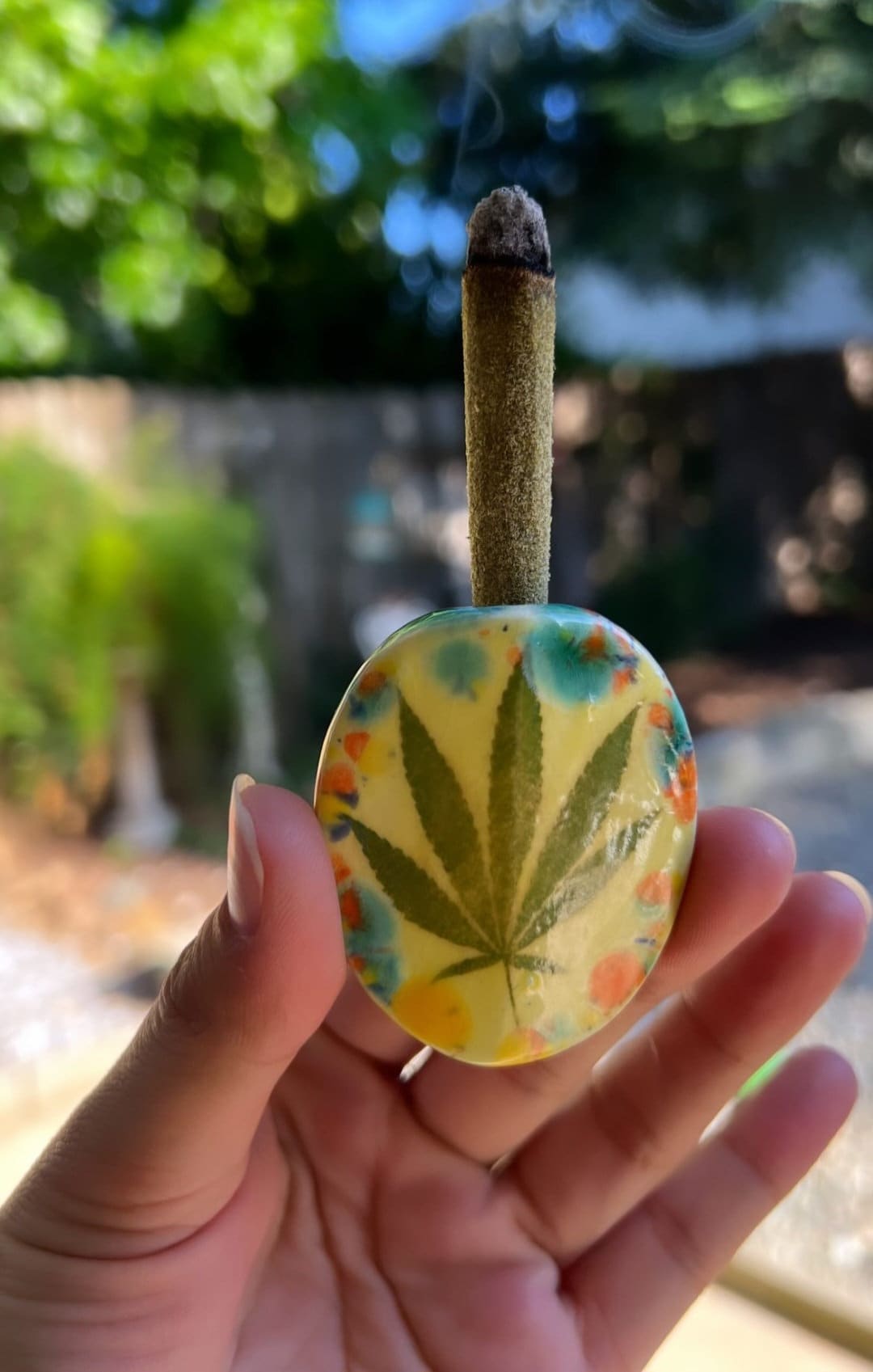 smoke stone cigarette holder Ceramic Smoking Hand Rolled Mushroom Design Glazed Kiln Fired Stone Cigarette Holder | eBay