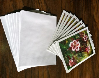 Cards - Columbine - Pack of 8 with Envelopes, Story Insert, and Plastic Sleeve