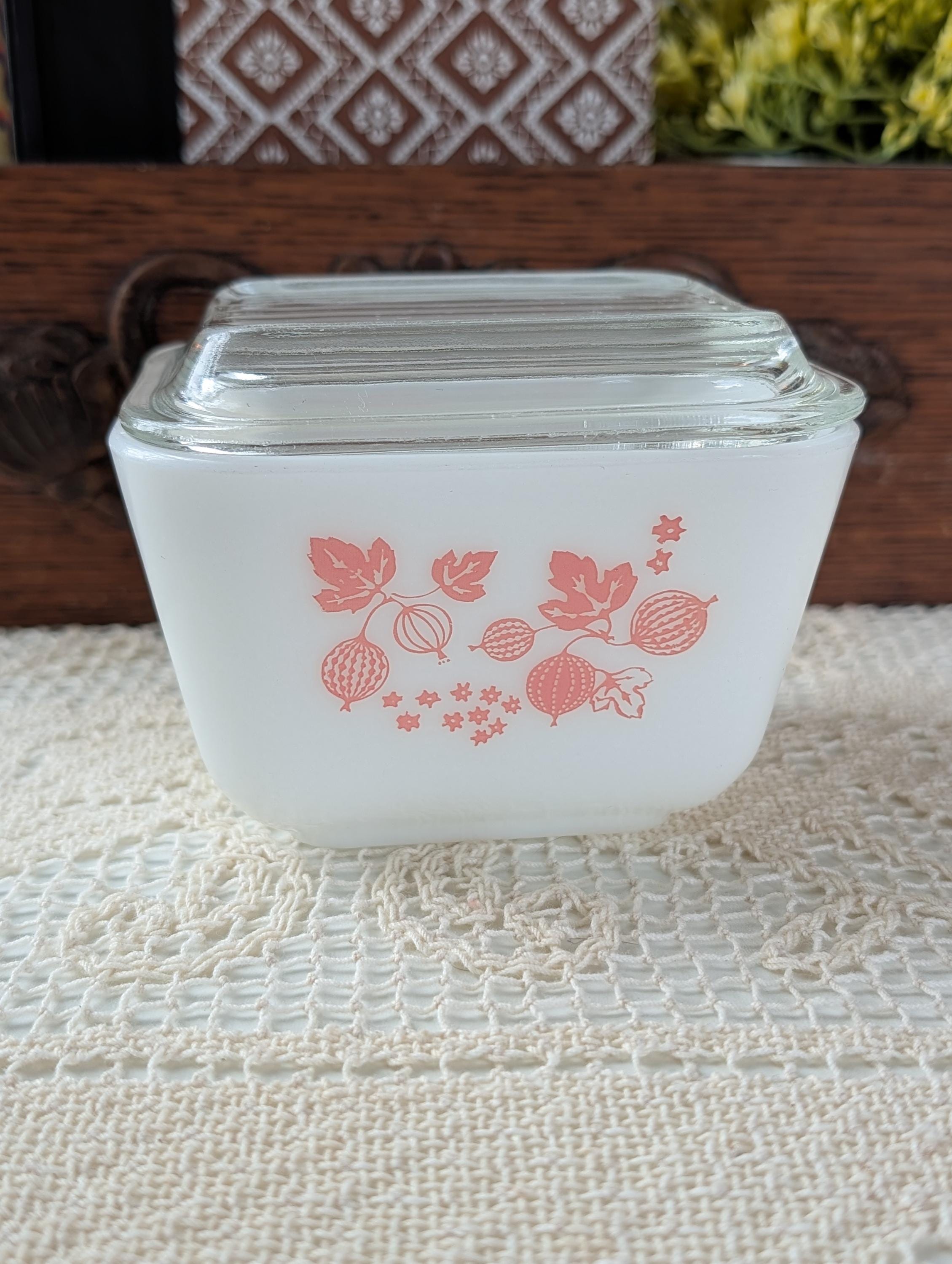 Pyrex Gooseberry Refrigerator Dishes - Etsy