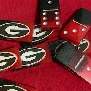 Custom Domino Double Six Set- Team Logo