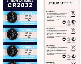 Low-cost Replacement Batteries for Small Fairy Lights. 4-Pack of CR2032. High quality batteries.