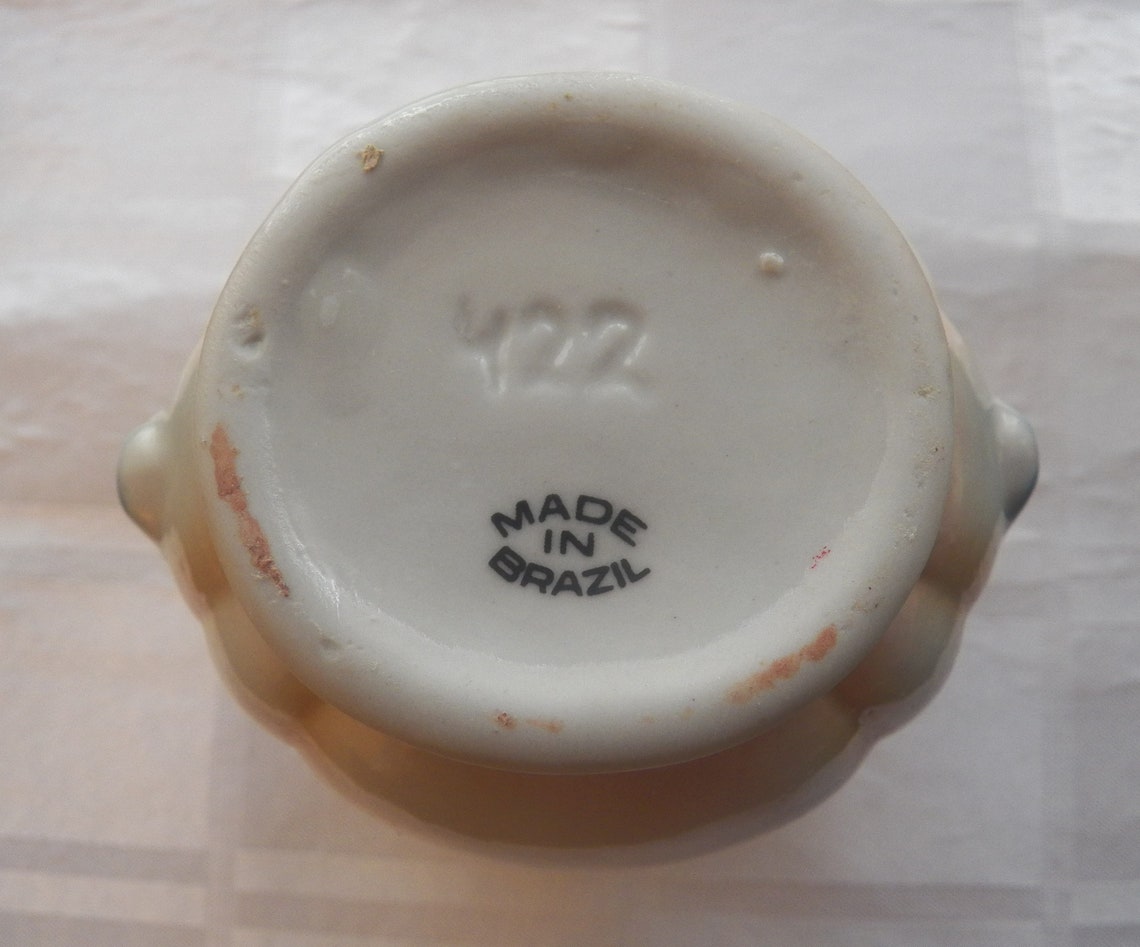 Vintage Porcelain Vase Made in Brazil collectibles vases Etsy