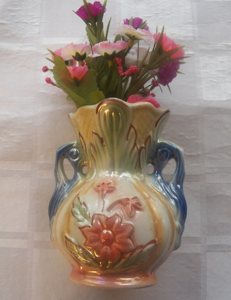 Vintage Porcelain Vase Made in Brazil collectibles vases Etsy