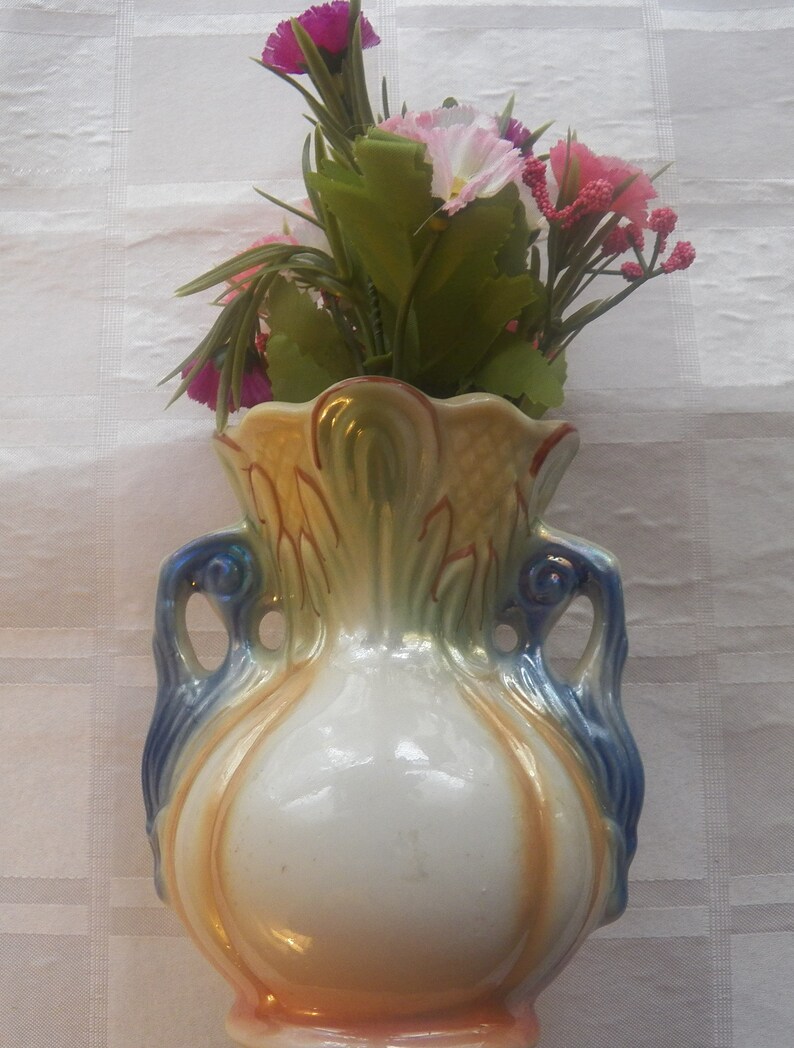 Vintage Porcelain Vase Made in Brazil collectibles vases Etsy
