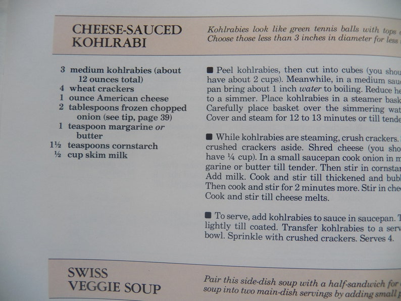 1989 Schnell & Einfach Diät Rezepte Bessere Häuser und Gärten | Etsy