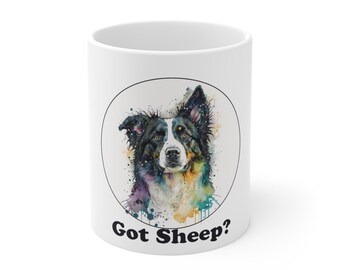 Got Sheep Border Collie Mug 11oz