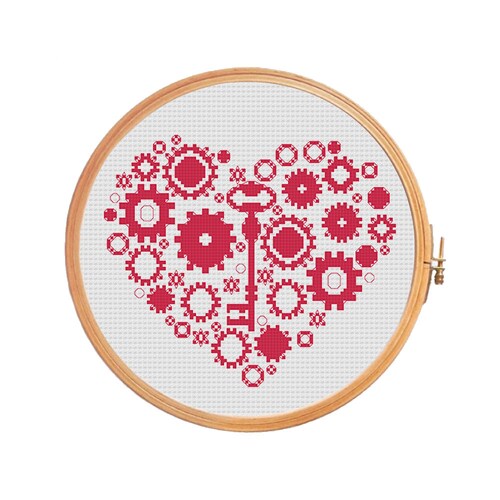 Steampunk Dragonfly Cross Stitch Pattern 2 Instant PDF | Etsy