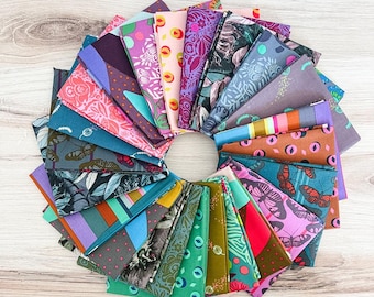 Anna Maria Horner - Passionflower Rare OOP Fat Quarter Bundle - Free Spirit Fabrics - 23 piece full collection quilting cotton
