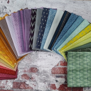 Giucy Giuce Fabrics from the Attic Fat Quarter / Half Yard / 1 yard Bundle from Andover Fabrics - 30 piece full collection