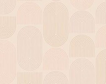 All is Well by AGF Studios - Concentric Fields - Art Gallery - Abstract Lines Quilting Cotton