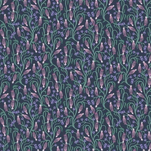 Enchanted - Dear Stella - Gooseberries in Indigo - Quilting Cotton Fabric