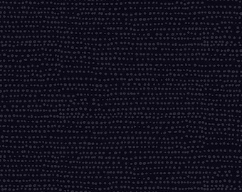 Dear Stella Coordinate Quilting Cotton Fabric - Moonscape - Ebony