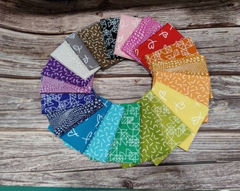 Libs Elliott Century Prints Dear Diary Fat Quarter / Half Yard / 1 yard Bundle from Andover Fabrics - 20 piece full collection
