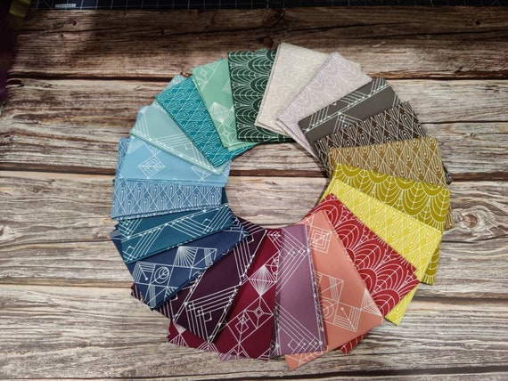Fabric From the Basement Fat Quarter Bundle - Giucy Giuce Fabric From the Basement Fat Quarter Bundle - Giucy Giuce