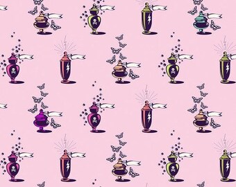 Apothecary - Nightshade Deja Vu by Tula Pink for Free Spirit Fabrics - Halloween Witch Quilting Cotton Fabric