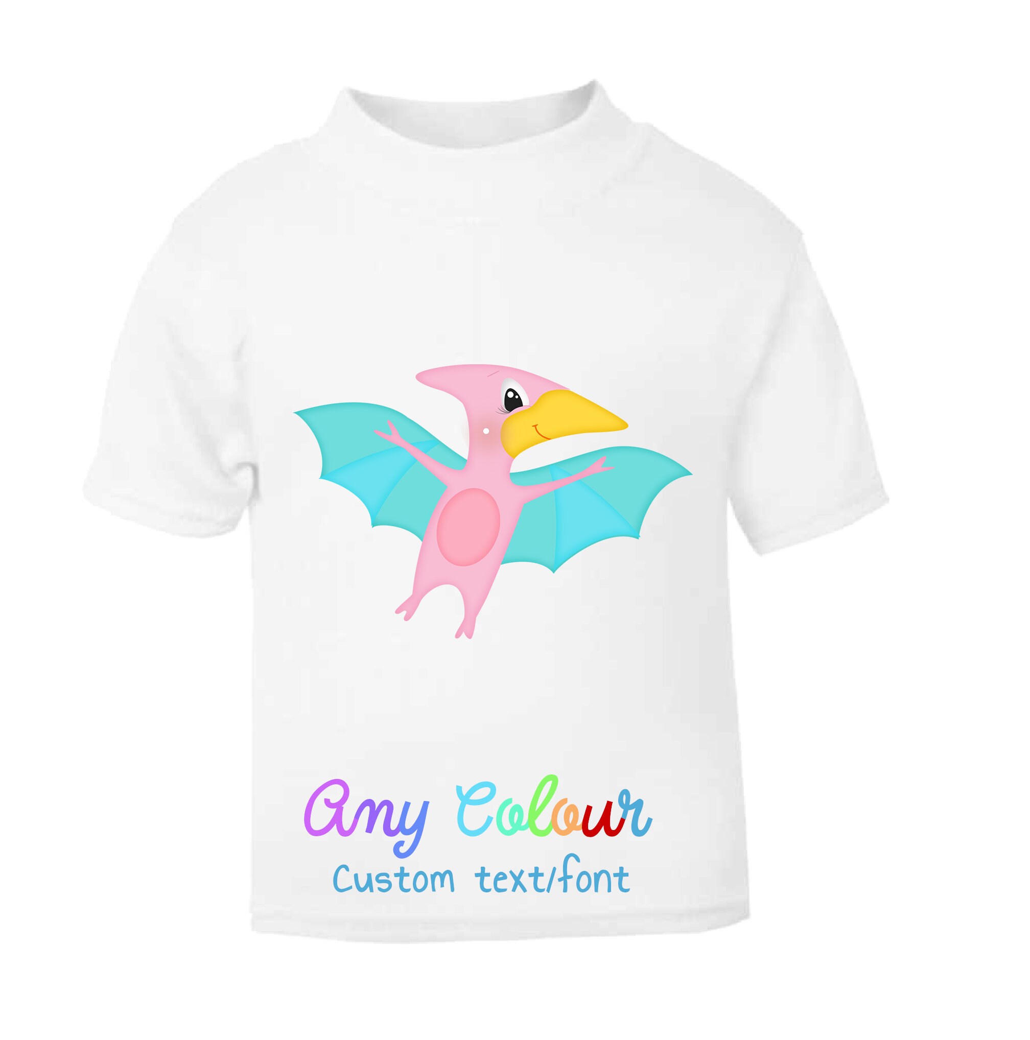 Children's Bird T Shirt Custom Personalised for Babies Etsy UK