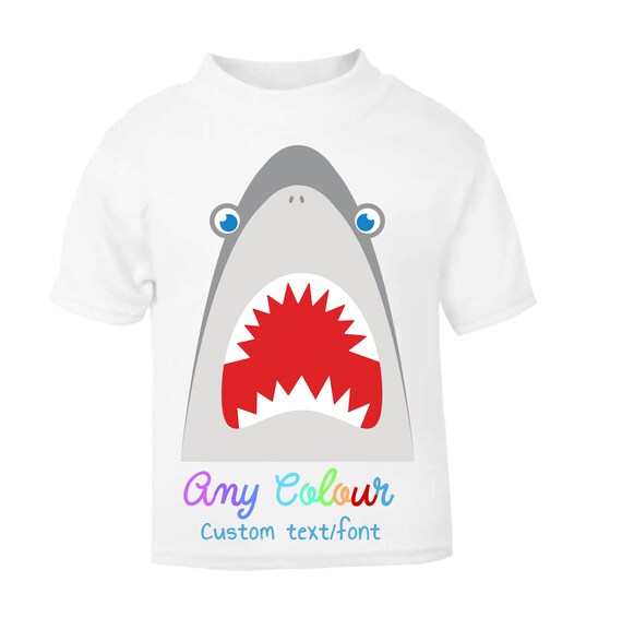 children's shark t shirt
