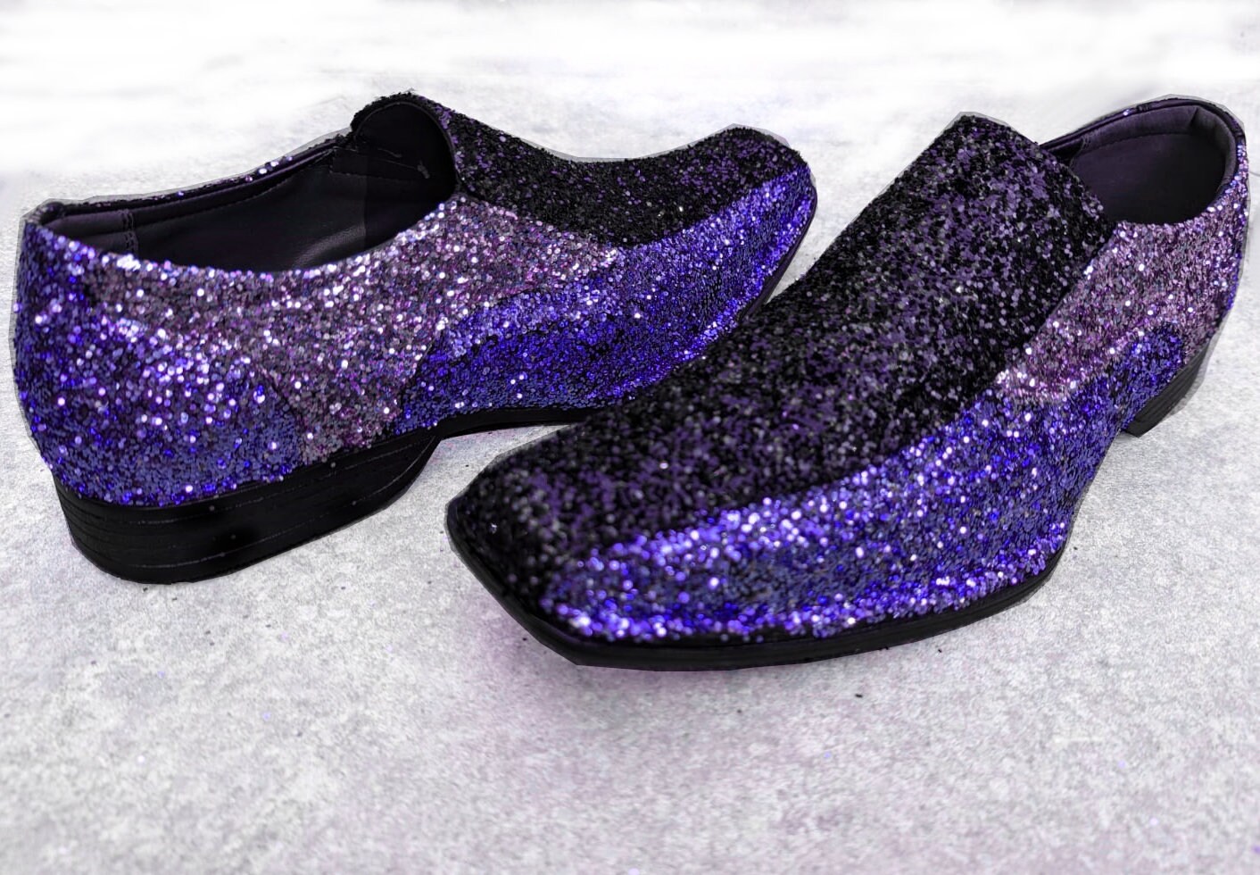 Gold Prom Prom Shoes With Spikes After Midnight Sparkle Fancy Men Shoes  Burgundy GLITTER Size