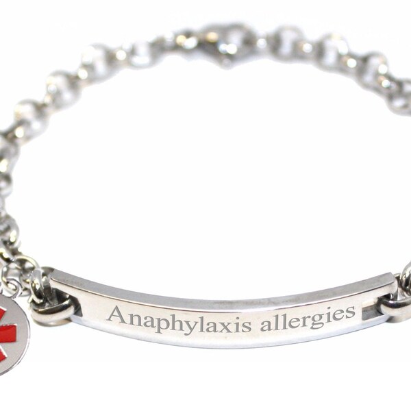 Anaphylaxis Bracelet Etsy