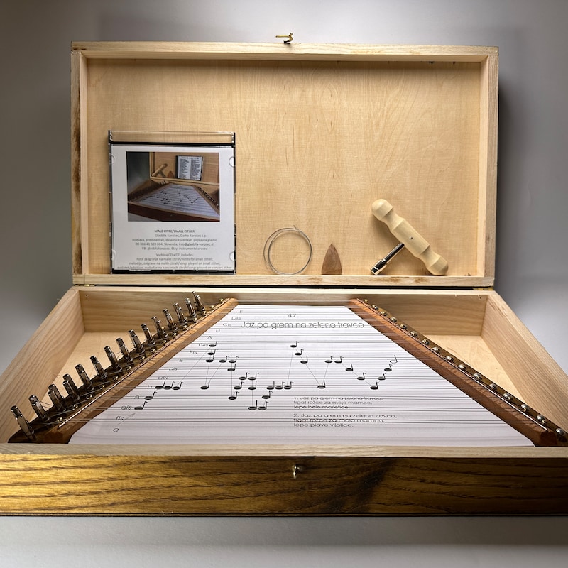 Zither Sound Box Zither - Etsy