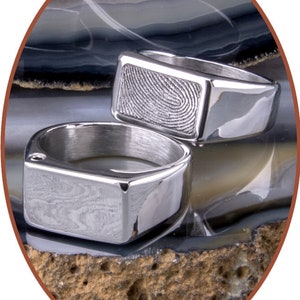 Cremation Ashes Ring - Personalized Jewelry - Pet Keepsake - Cremation Jewelry - Ring - 10mm width - ZRA001