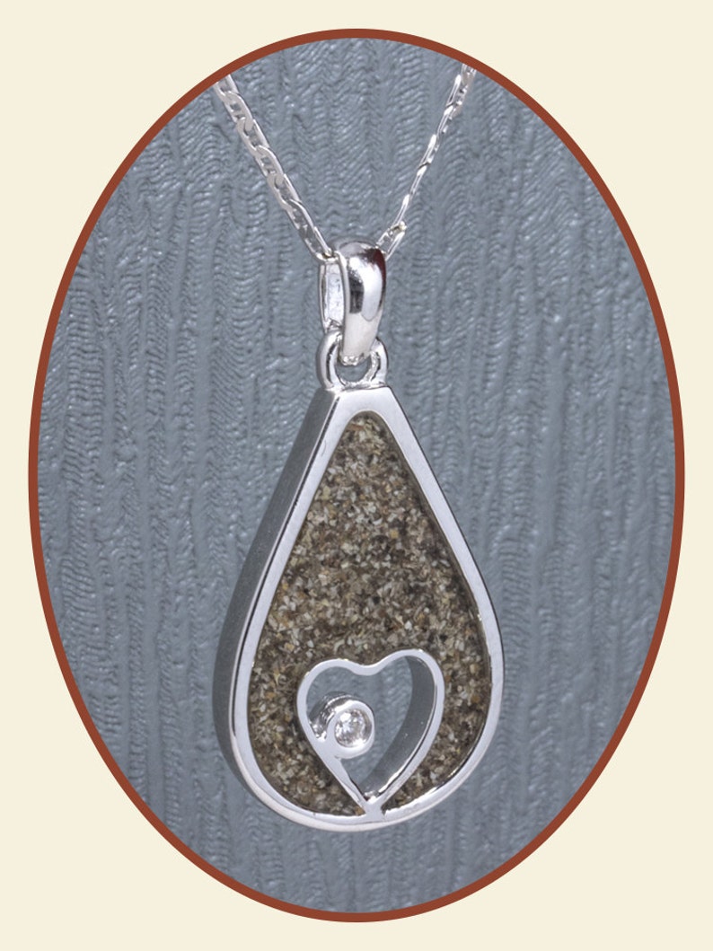Cremation Ashes Pendant Jewelry Close2me© Sterling Silver - Etsy UK