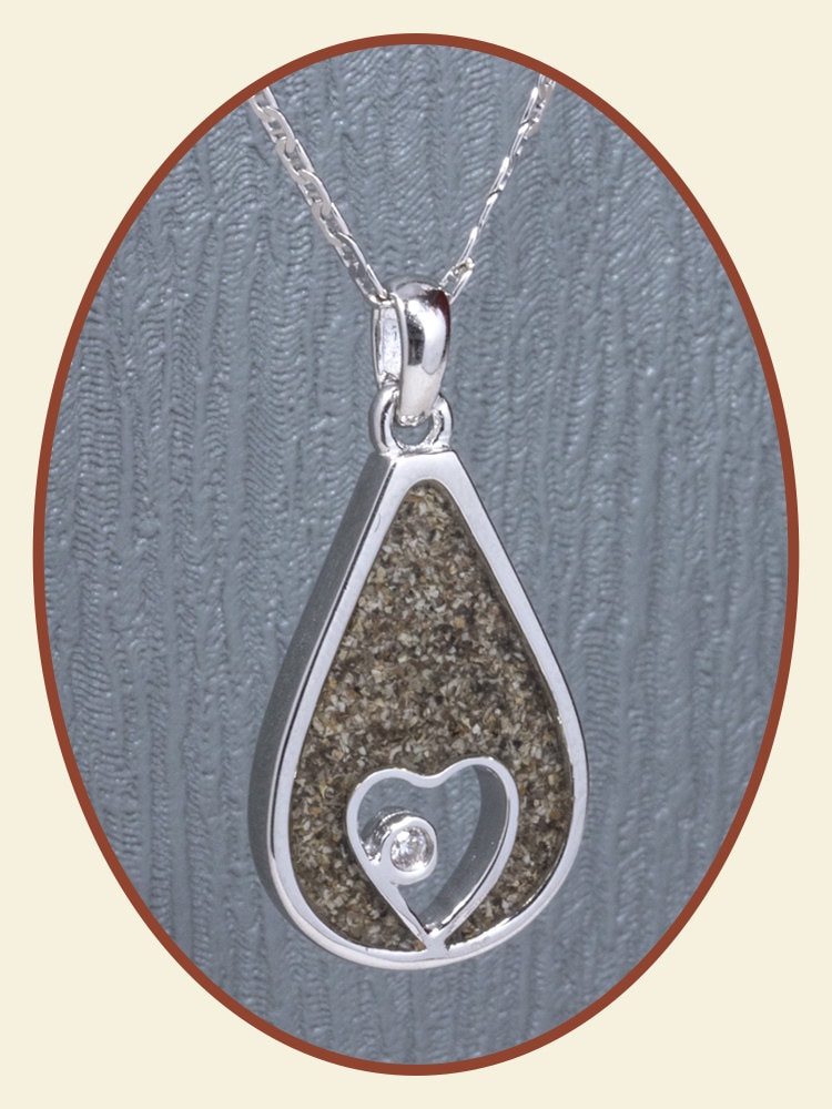 Cremation Ashes Pendant Jewelry Close2Me© Sterling Silver Etsy