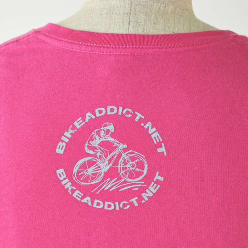 Women's EKG Bike Chain T-Shirt image 3