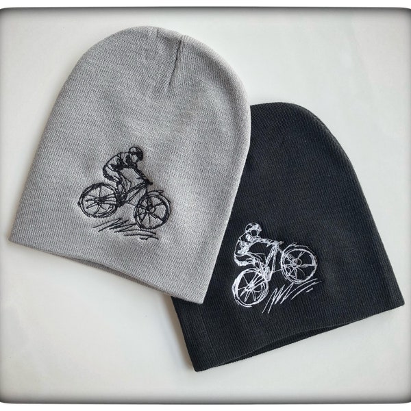 Mountain bike, Road, Cyclocross Bicycle Logo Beanie, Skull Cap, Hat